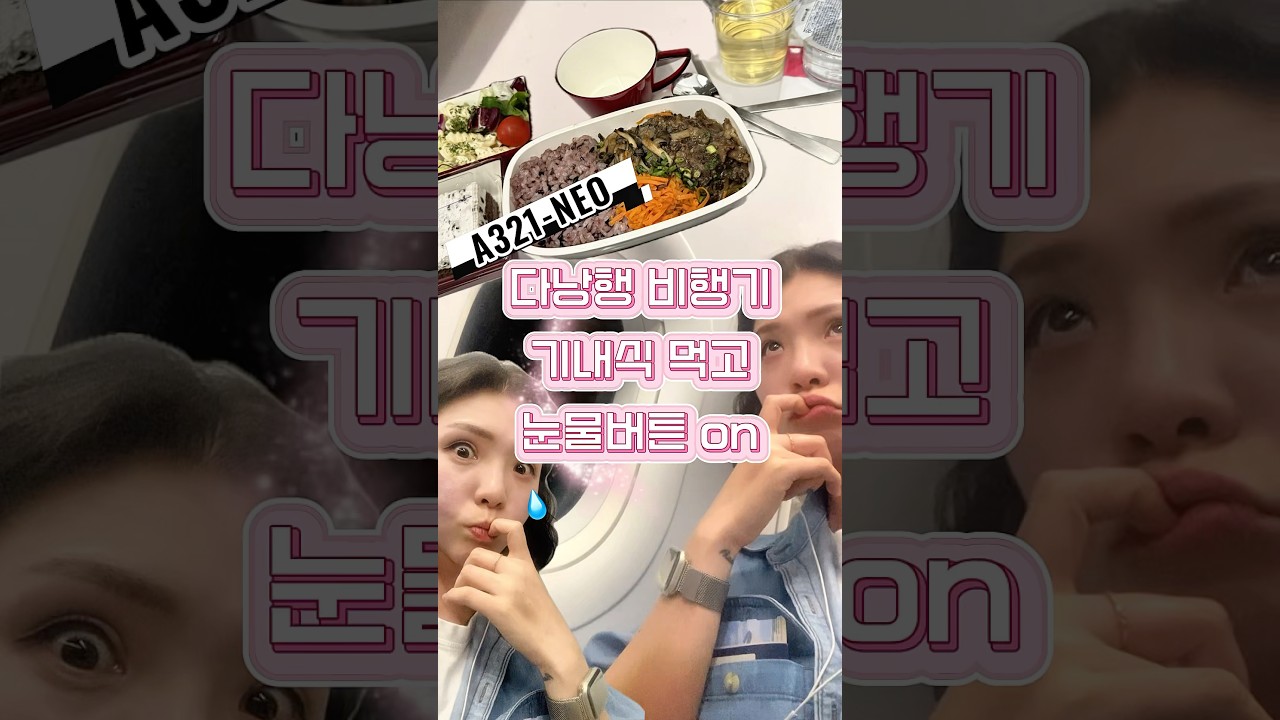 아시아나 A321 neo / OZ755 다낭행 ✈️ 기내식 먹고 영화보다가 갑자기 눈물버튼 ON #a321n…