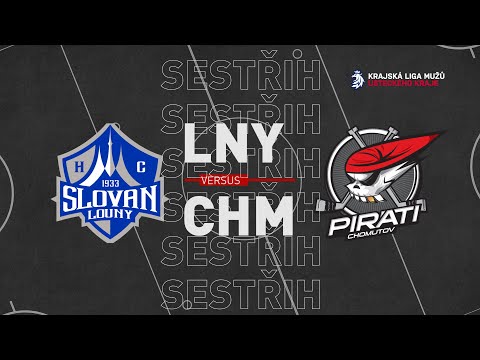 SESTŘIH: HC Slovan Louny vs Piráti Chomutov 1:12