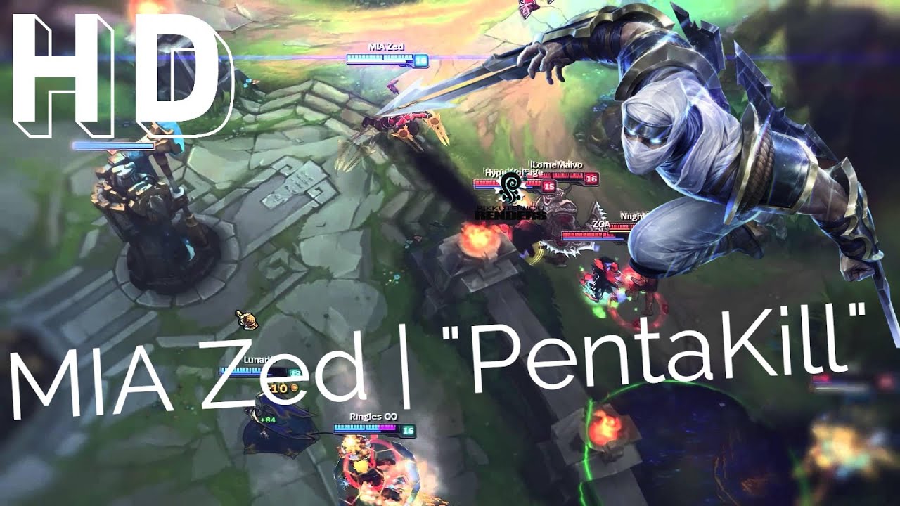 Liên Minh Huyền Thoại: Xem cao thủ cầm Zed phê lòi mắt