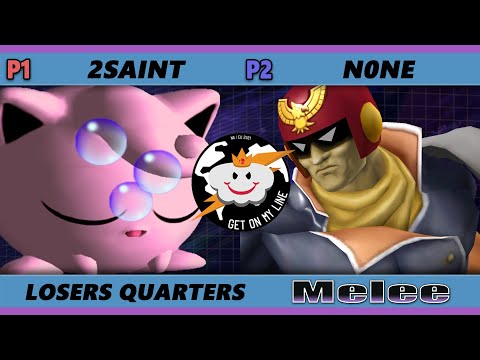 GOML Online 2021 Losers Quarters - 2saint (Puff) Vs. n0ne (Falcon) SSBM Melee Tournament
