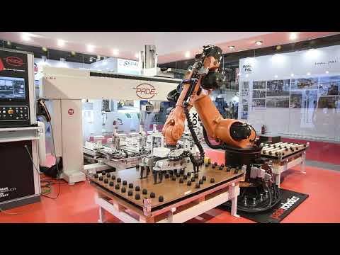 PADE - machining VELOX - PadeRobot - Xylexpo 2018