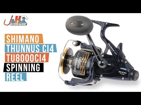 Shimano Thunnus Ci4 TU8000CI4 Spinning Reel | J&H Tackle