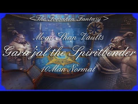 World of Warcraft: Gara'Jal the Spiritbender 10 Man Normal - Mogu'shan Vaults (Tank PoV)