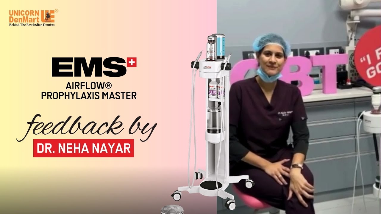 DR. Neha Nayar review on EMS AIRFLOW® | Unicorn Denmart