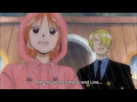 Straw hats enter the reverse mountain