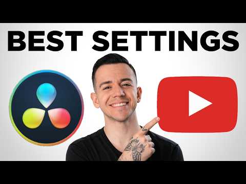 The BEST Export Settings for Youtube in Davinci Resolve
