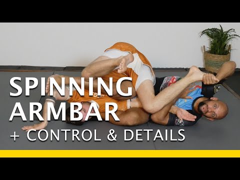 Two spinning armbar options by Charles Harriott