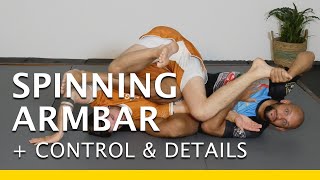 Two spinning armbar options by Charles Harriott
