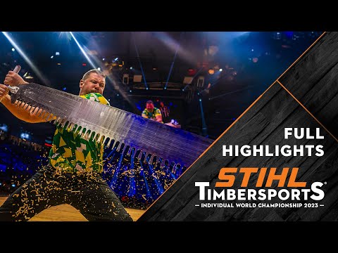 Full highlights - STIHL TIMBERSPORTS® Individual World Championship 2023 // Stuttgart, Germany