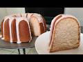 Homemade Strawberry Banana Pound Cake Made With Fresh Strawberries And Bananas
