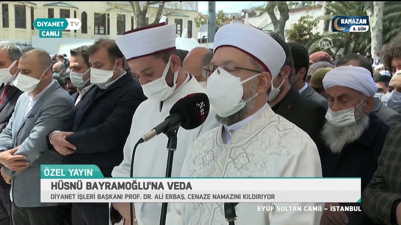 Kanaat önderi Hüsnü Bayramoğlu dualarla ebediyete uğurlandı