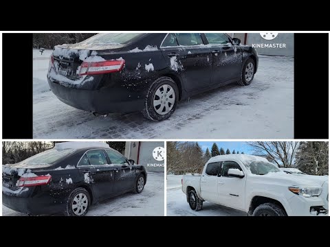 Hmoob Meska thov nyiaj yuav tsheb nawb hahaha 😆. Watch how I remove snow