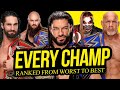WORST TO BEST Every Universal Champion Ranked