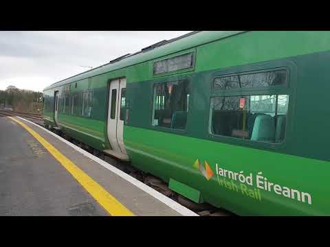 Irish Rail Engine Start | Caf Class 29000 | Sligo Train Station