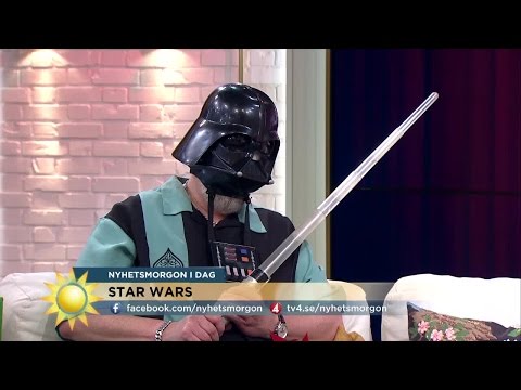 Ronny som Darth Vader - Nyhetsmorgon (TV4)