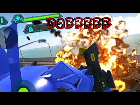 Hero Robot Tank Helicopter transformation - full review (game play)