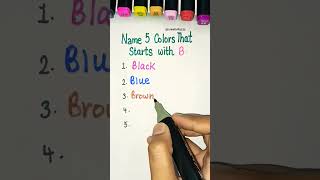 Download lagu Name 5 colors that start with B 😱 #art #puzzle #challenge #fun #fyp #shorts mp3 Download lagu Name 5 colors that start with B 😱 #art #puzzle #challenge #fun #fyp #shorts mp3