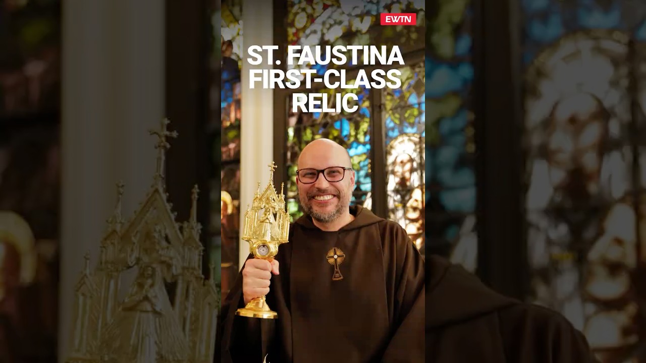Saint Faustina First-Class Relic & Special Blessing