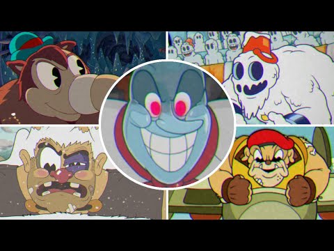 Cuphead DLC - All Bosses on Expert (S Rank - No Damage)