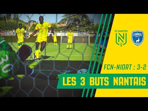 FC Nantes - Chamois Niortais : les 3 buts nantais