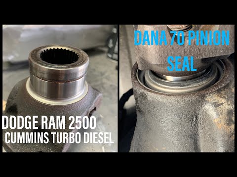 Dodge Ram 2500 Cummins - Dana 70 Pinion Seal (Detailed)