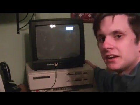 Tandy 1000 SX Quick Overview