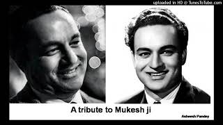 Last interview of MUKESH by BBC Hindi video