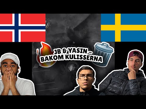 Norwegians React To (Swedish Rap) Reacting Til (JAFFAR BYN) JB & YASIN - BAKOM KULISSERNA (TRILOGIN)