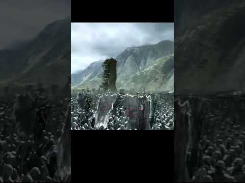 lord of rings orc march  #shorts