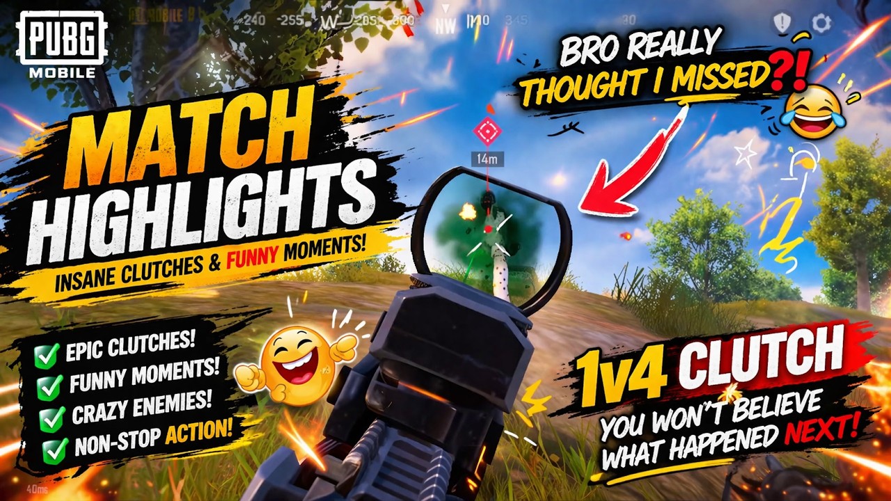I Got Lucky… Or Skilled? 👀 | PUBG Mobile Highlights