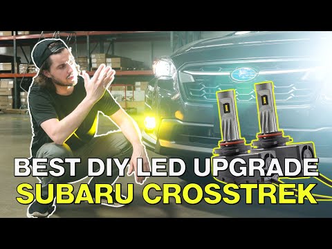 Diode Dynamics SL1 LED Bulbs | The Best Subaru Crosstrek LED Conversion! | Review & Install