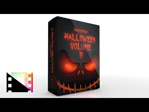 ProIntro Halloween Volume 2 - Introductions for Final Cut Pro X - Pixel Film Studios