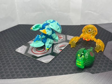 Bakugan Evolutions 2022 Platinum Aquos Colossus, Ventus Sludgem, Pyrus Widow Unboxing and Review