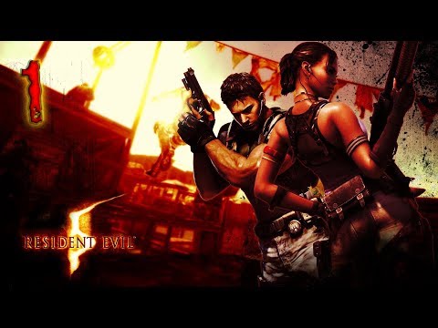 Resident Evil 5 - HD Walkthrough Part 1 - Kijuju Village
