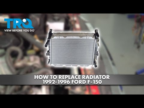 How to Replace Radiator 1992-1996 Ford F-150