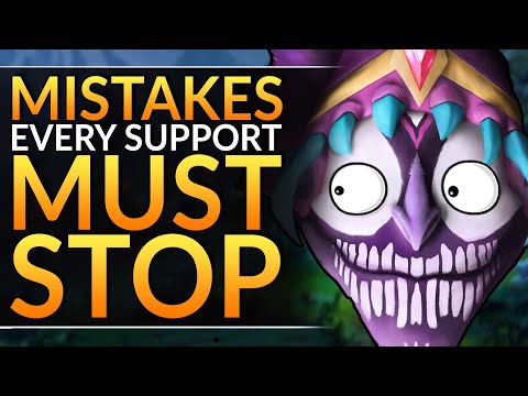 BIGGEST MISTAKES Every Support Makes: Here's Why You're Hardstuck at Low MMR - Dota 2 Pro Tips