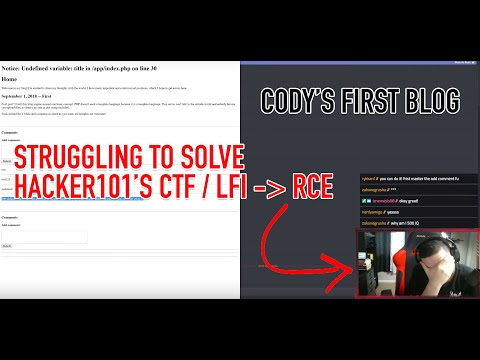Owning Cody's First Blog (RCE) on Hacker101 and hacking on FFH from BugBountyNotes.com (IDOR)
