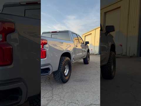 2024 #Chevrolet Silverado Bed Side Exhaust #2024 #kmcwheels #RidgeGrapplere #Nittotires #Silverado