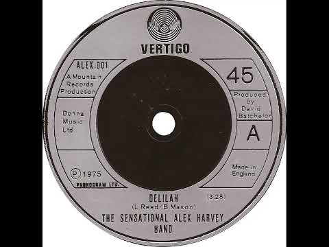 UK New Entry 1975 (174) The Sensational Alex Harvey Band - Delilah