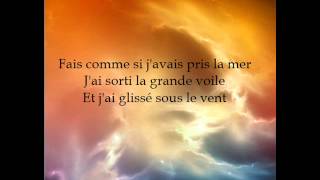 Garou et Céline Dion - Sous le vent - Parole