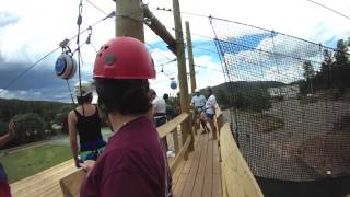 preview picture of video 'Zipline in Glorieta, New Mexico 2014'