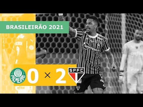 Palmeiras 0 x 2 São Paulo - Gols - 17/11 -  Brasileirão 2021