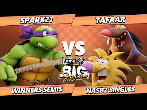 LMBM 2024 Top 8 - Sparx21 (Donatello) Vs tafaar (Angry Beavers) Nickelodeon All-Star Brawl 2 - NASB2