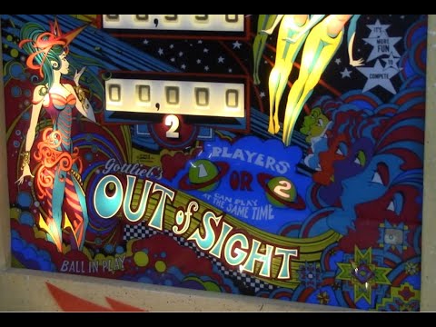 1974 Gottlieb OUT OF SIGHT (Far Out) pinball machine