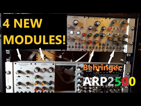Демонстрация модулей Behringer из серии 2500