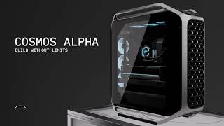 쿨러마스터 COSMOS ALPHA 강화유리 (블랙)_동영상_이미지