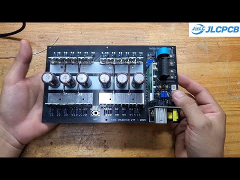 24 mosfet true sine inverter | JLCPCB