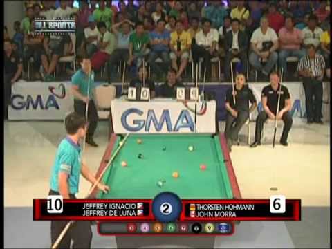 Ignacio and De Luna demolish Homman-Morra tandem in MP Billiards Cup | News TV All Sports