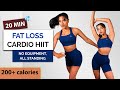 20 MIN FULL BODY HIIT WORKOUT TO MELT BELLY FAT No Equipment All Standing Burn 200 Calories