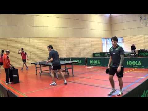 Moritz Voß/ Marc Schinkel - Marc Brendel/ Raphael Albrecht (Tischtennis 2015)